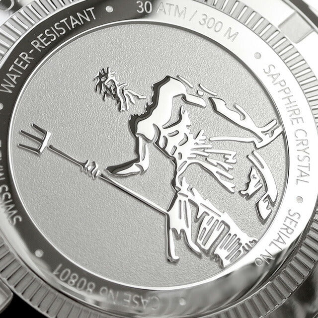 エドックス ネプチュニアン グランデ リザーブ デイト オートマティック 自動巻き 腕時計 ブランド メンズ EDOX 80801-3BBUM-BUCDN 80801-3BBUM-BUCDN