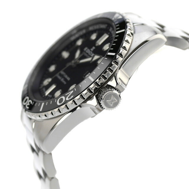 エドックス ネプチュニアン グランデ リザーブ デイト オートマティック 自動巻き 腕時計 ブランド メンズ EDOX 80801-3NM-NIN 80801-3NM-NIN