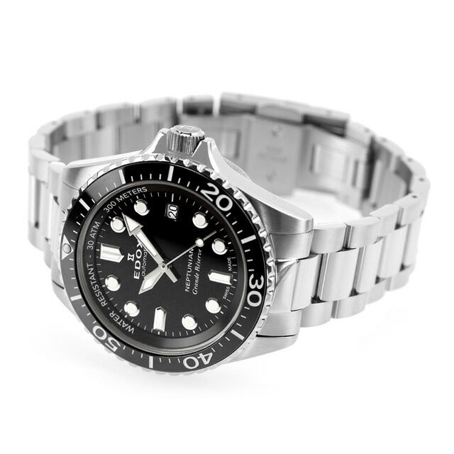 エドックス ネプチュニアン グランデ リザーブ デイト オートマティック 自動巻き 腕時計 ブランド メンズ EDOX 80801-3NM-NIN 80801-3NM-NIN