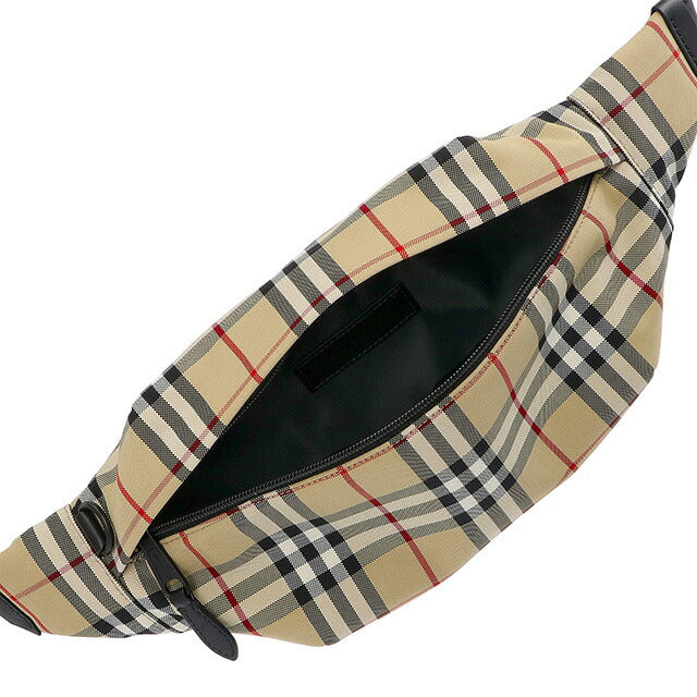 バ-バリ- ボディバッグ メンズ ブランド BURBERRY 8084114 ベージュ 8084114