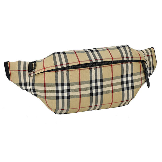 バ-バリ- ボディバッグ メンズ ブランド BURBERRY 8084114 ベージュ 8084114