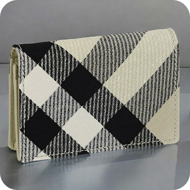 Burberry バーバリーチェック 名刺入れ BURBERRY - 未使用 BURBERRY バーバリー チェック レザー カード