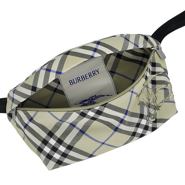 バ-バリ- ボディバッグ メンズ ブランド BURBERRY 8091781 ライトベージュ 8091781