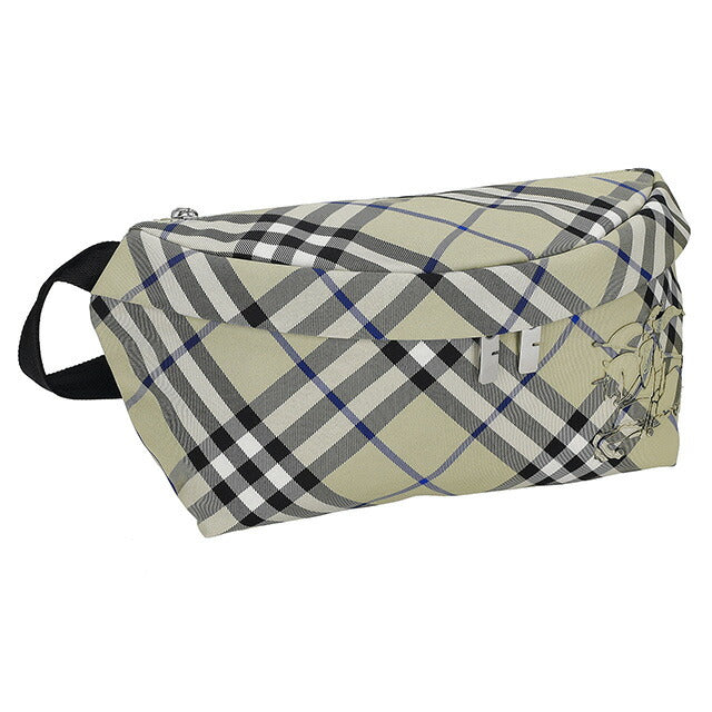 バ-バリ- ボディバッグ メンズ ブランド BURBERRY 8091781 ライトベージュ 8091781