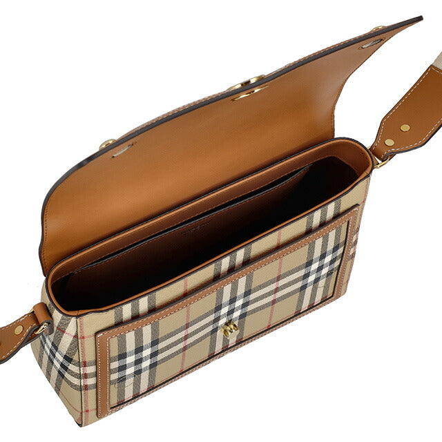 バ-バリ- ショルダーバッグ レディース ブランド BURBERRY チェック 8092067 ベージュ 8092067