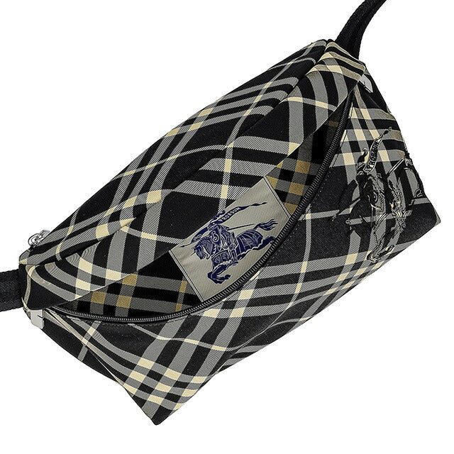 バ-バリ- ボディバッグ メンズ ブランド BURBERRY 8093780 ブラック 8093780