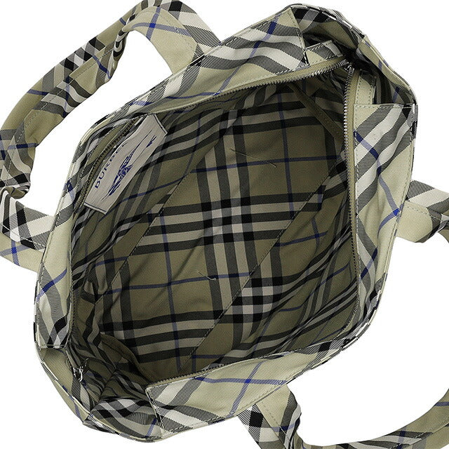バ-バリ- トートバッグ メンズ ブランド BURBERRY チェック 8097719 ベージュ 8097719