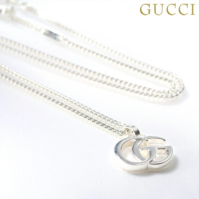 グッチ ネックレス メンズ レディース ブランド GUCCI ダブルG 814914-J8400-8106 シルバー アクセサリー 814914-J8400-8106