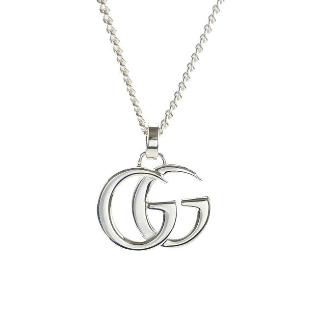 グッチ ネックレス メンズ レディース ブランド GUCCI ダブルG 814914-J8400-8106 シルバー アクセサリー 814914-J8400-8106