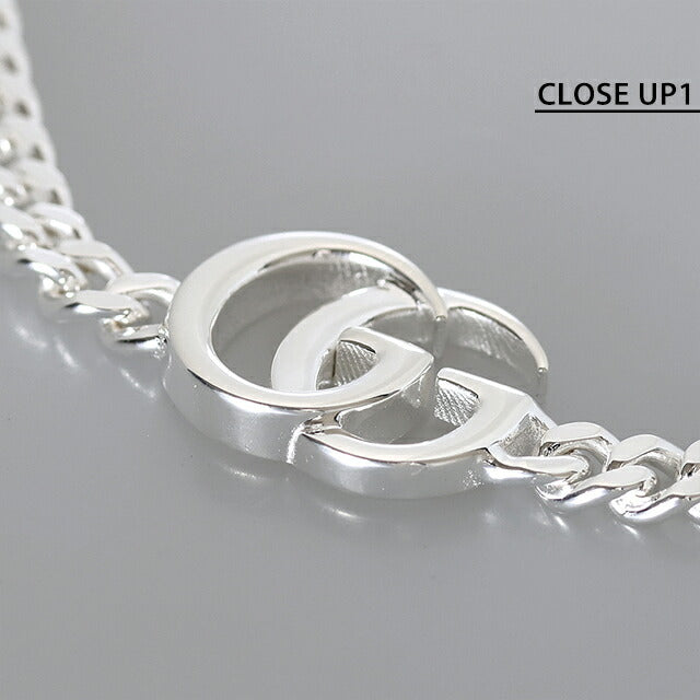 グッチ ブレスレット メンズ ブランド GUCCI ダブルG チェーン シルバー アクセサリー 選べるモデル 814917-J8400-8106