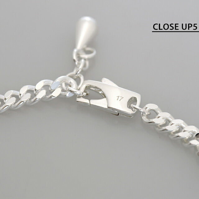 グッチ ブレスレット メンズ ブランド GUCCI ダブルG チェーン 814917-J8400-8106-17 シルバー アクセサリー 814917-J8400-8106-17