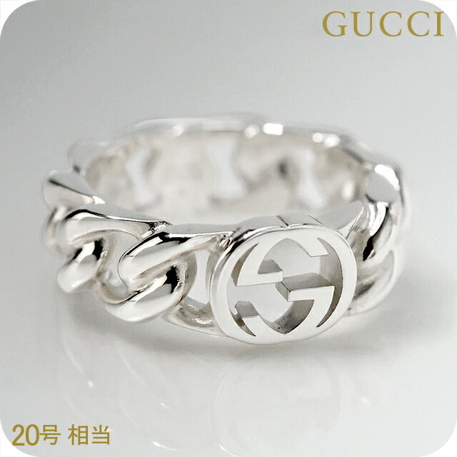 グッチ リング メンズ レディース ブランド GUCCI インターロッキング 