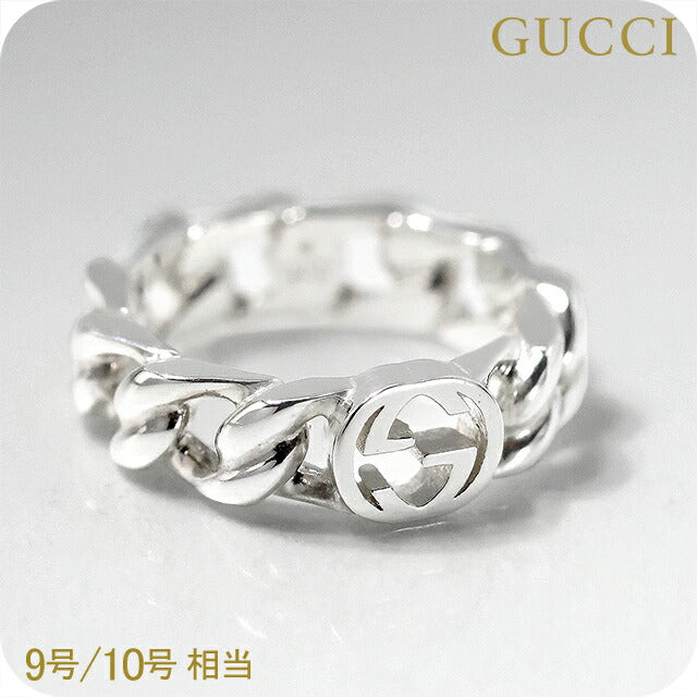 グッチ リング メンズ レディース ブランド GUCCI インターロッキング