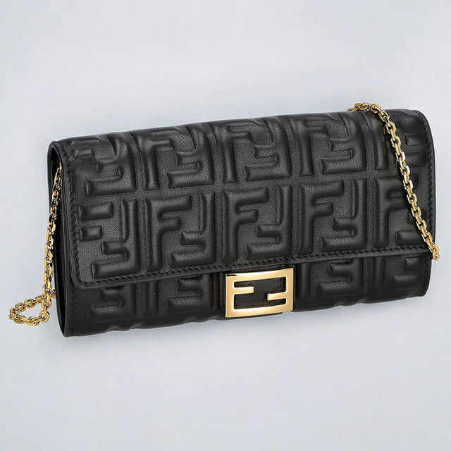 フェンディ 長財布 レディース ブランド FENDI 8M03650AAJD F0KUR ブラック 8M03650AAJD-F0KUR