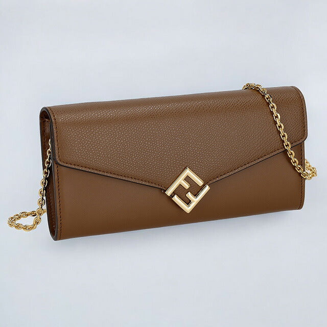 フェンディ 長財布 レディース ブランド FENDI 8M03650ALV4 F1NX9 ブラウン 8M03650ALV4-F1NX9