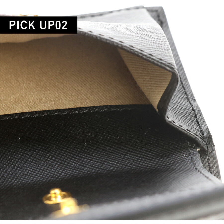 マルニ 二つ折り財布 レディース ブランド MARNI ロゴ ブラック 財布 PFMOQ14U07-LV520-Z360N