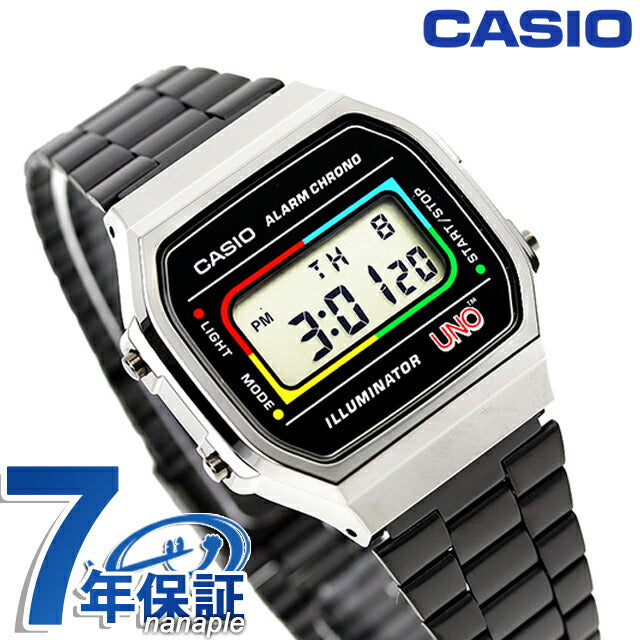 A168WEUC-1A カシオ クラシック ウノ コラボレーションモデル チプカシ ユニセックス メンズ レディース 腕時計 ブランド カシオ casio A168WEUC-1ADR