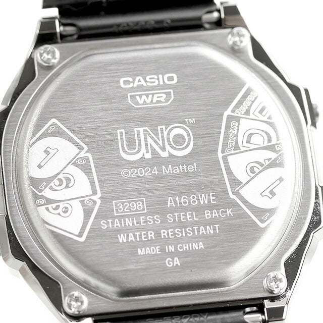 A168WEUC-1A カシオ クラシック ウノ コラボレーションモデル チプカシ ユニセックス メンズ レディース 腕時計 ブランド カシオ casio A168WEUC-1ADR