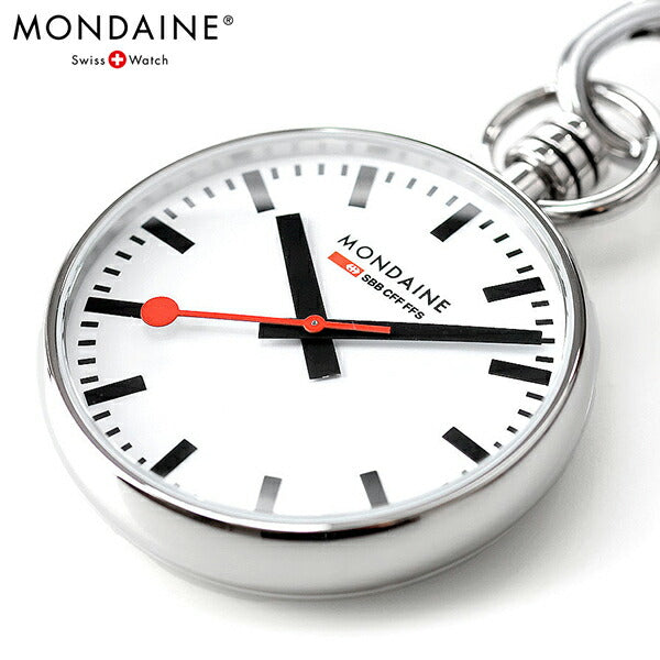 モンディーン ジェネレーション クォーツ 電池式 懐中時計 ポケットウォッチ ブランド メンズ レディース ペンダントウォッチ MONDAINE A660-30316-11SBB