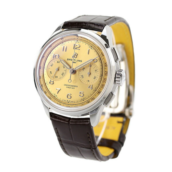 ブライトリング プレミエ B09 クロノグラフ 40 手巻き 腕時計 ブランド メンズ クロノグラフ BREITLING AB0930F51H1P1 アナログ AB0930F51H1P1