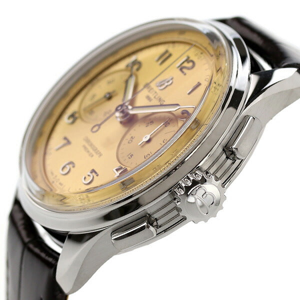 ブライトリング プレミエ B09 クロノグラフ 40 手巻き 腕時計 ブランド メンズ クロノグラフ BREITLING AB0930F51H1P1 アナログ AB0930F51H1P1
