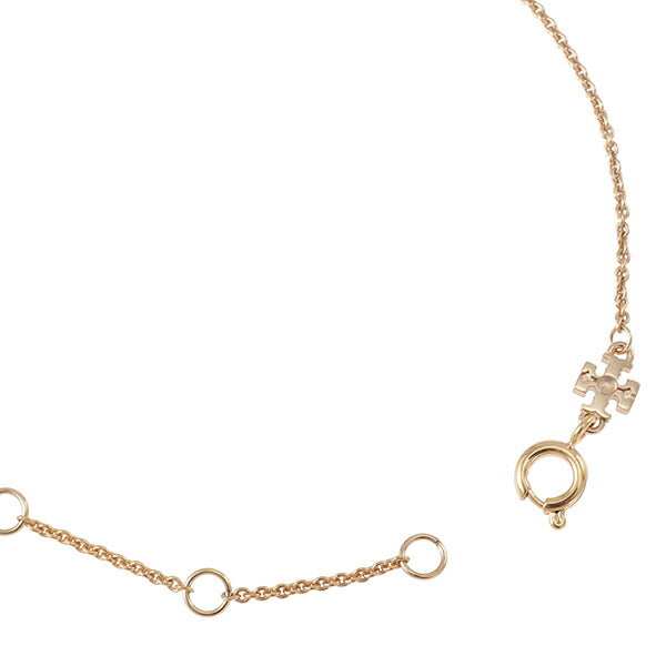 トリーバーチ Tory Burch 90284-720 キラ エナメル チェーン ブレスレット ダブルT ロゴ ゴールド/ブラック レディース ABTB00103L