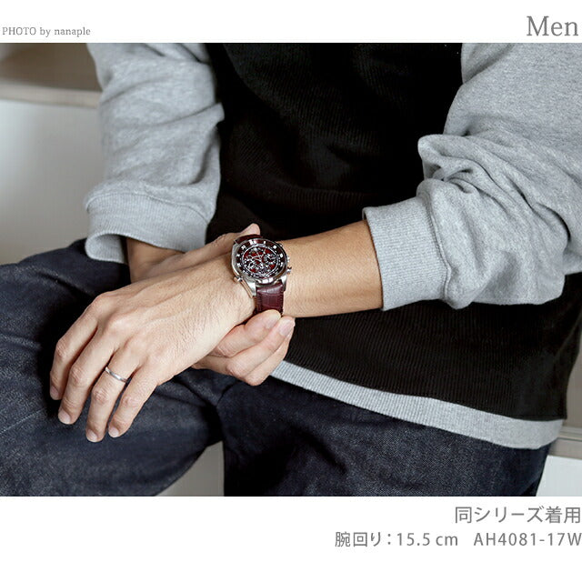 公民Campanola Grand并发症Shinhi Koki Ake观看品牌男子计时量月阶段AH4081-17W AH4081-17W