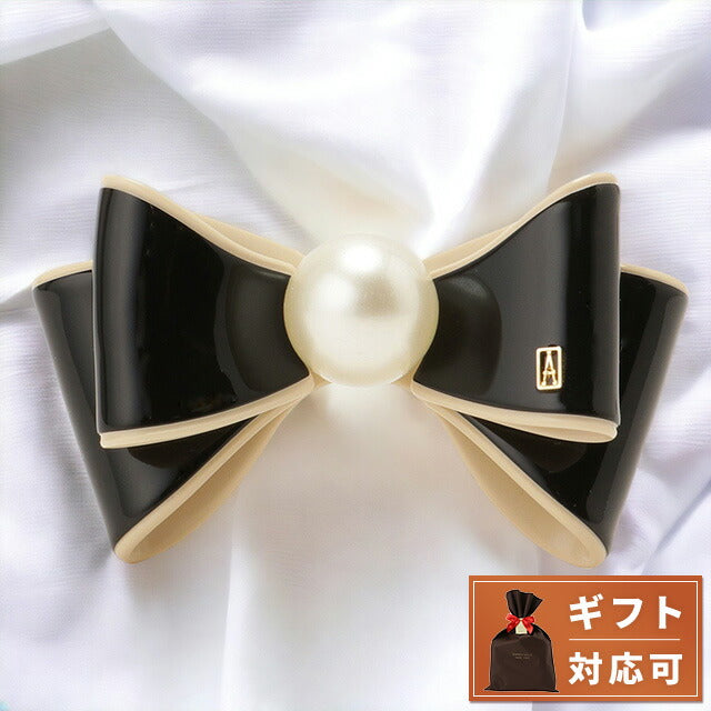 ヘアアクセサリー【ALEXANDRE DE PARIS】バレッタ/リボン/パール アレクサンドル ドゥ パリ ALEXANDRE DE PARIS AA6 17501 02 Y