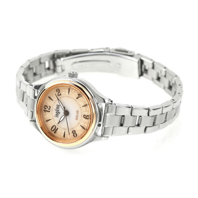 Seiko Alba Angenne与鲜花的生活太阳能观看品牌妇女母亲节更换皮带Seiko AHJD434 AHJD434