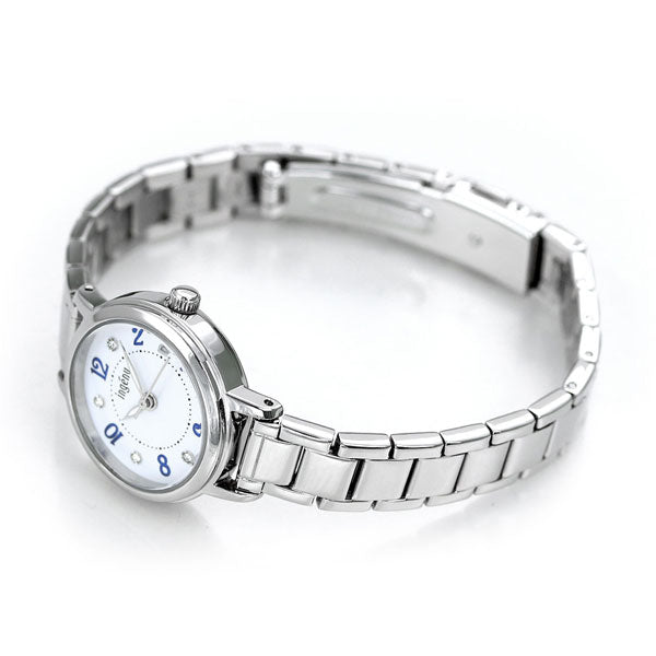 精工妇女手表日历AHJK444 Seiko Alba Alba Angenne White Ahjk444