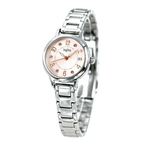 精工妇女手表日历AHJK445 Seiko Alba Alba Angenne Angenne Pink纪念品礼物AHJK445