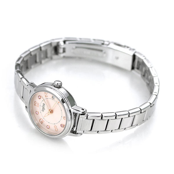 精工妇女手表日历AHJK445 Seiko Alba Alba Angenne Angenne Pink纪念品礼物AHJK445