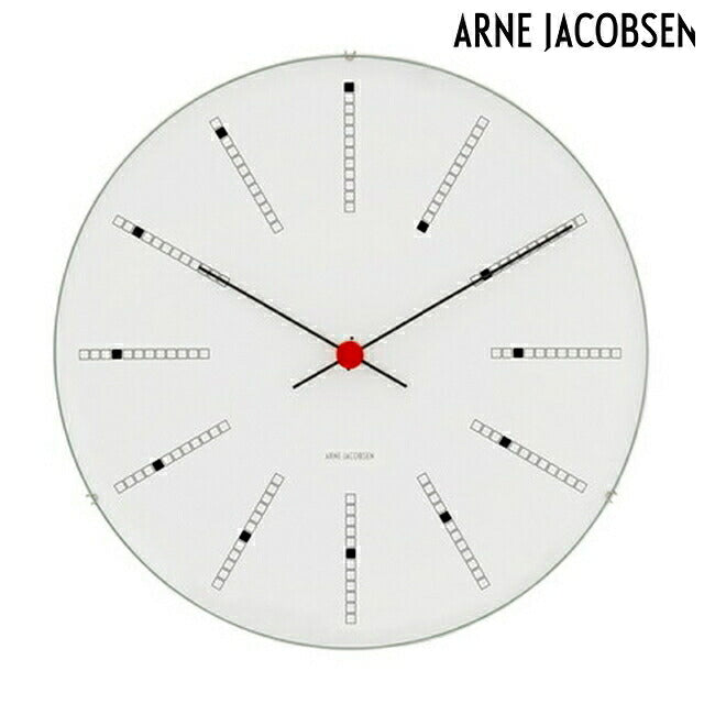 アルネ ヤコブセン 16cm クォーツ 電池式 掛時計 ブランド メンズ レディース ARNE JACOBSEN AJ43620 アナログ ホワイト 白 AJ43620