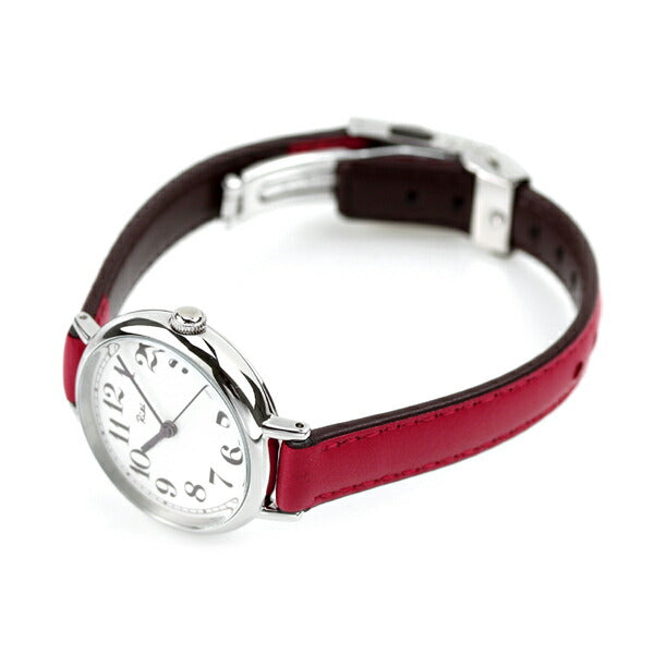Seiko Alba Riki Classic Autumn叶子彩色妈妈石英女士手表品牌AKQK462 Seiko Cream Red Akqk462