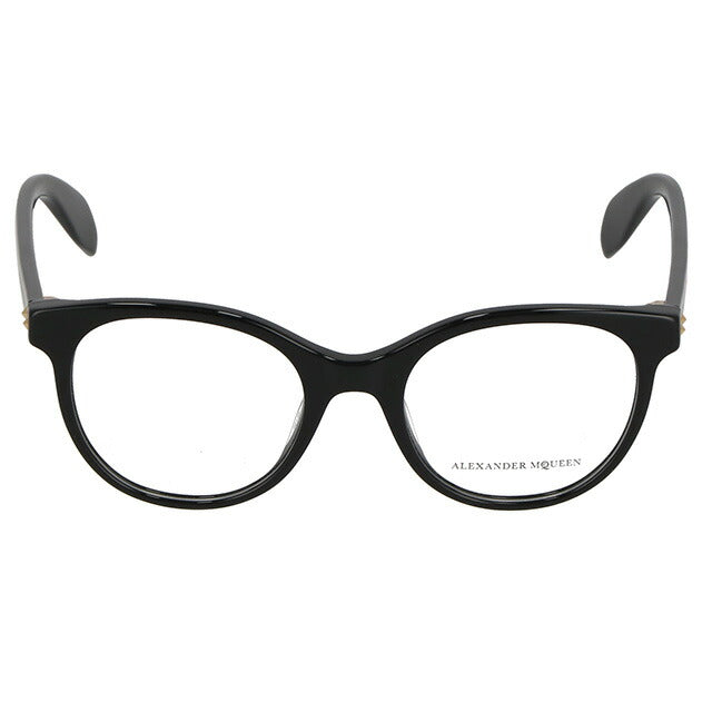 アレキサンダー・マックイーン 眼鏡 レディース ブランド Alexander McQueen AM0131O 001 INT OPT LDY ブラック AM0131O-001-INT-OPT-LDY