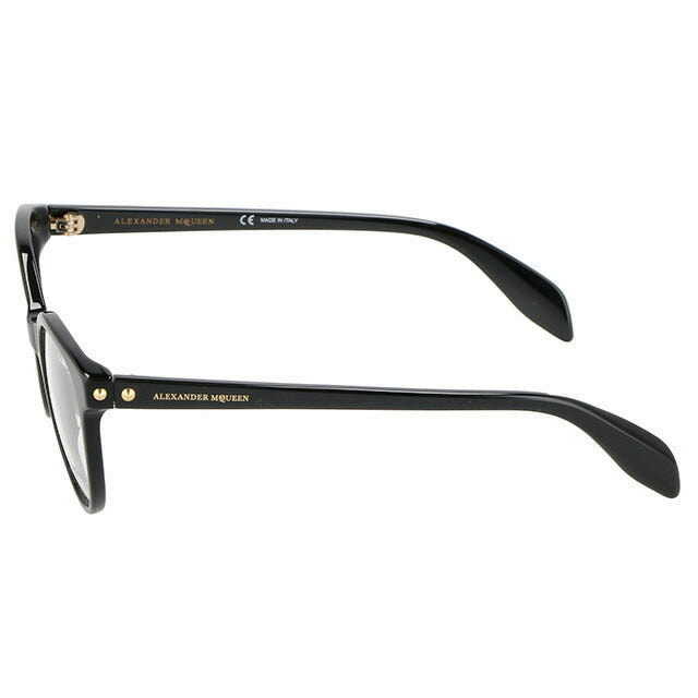 アレキサンダー・マックイーン 眼鏡 レディース ブランド Alexander McQueen AM0131O 001 INT OPT LDY ブラック AM0131O-001-INT-OPT-LDY