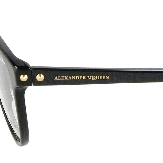 アレキサンダー・マックイーン 眼鏡 レディース ブランド Alexander McQueen AM0131O 001 INT OPT LDY ブラック AM0131O-001-INT-OPT-LDY