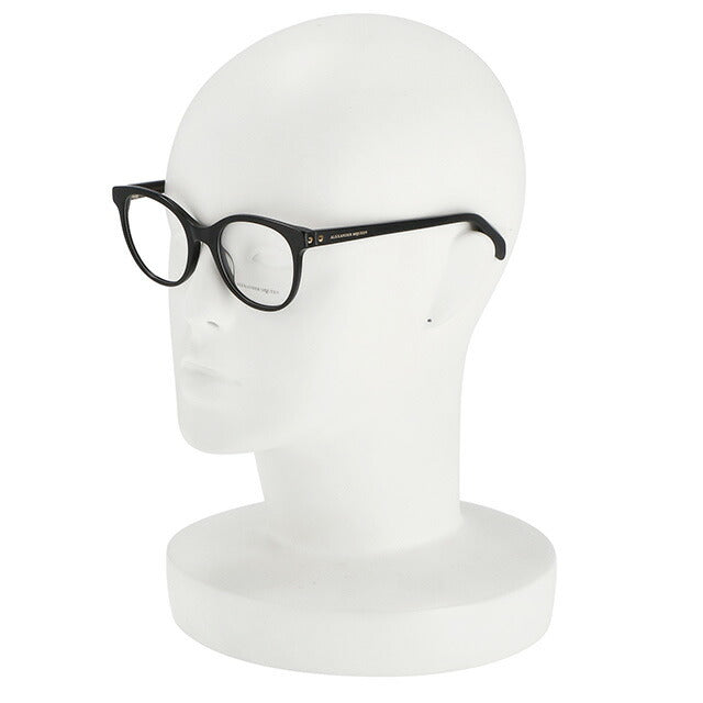 アレキサンダー・マックイーン 眼鏡 レディース ブランド Alexander McQueen AM0131O 001 INT OPT LDY ブラック AM0131O-001-INT-OPT-LDY