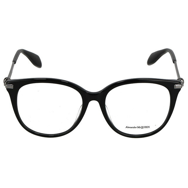 アレキサンダー・マックイーン 眼鏡 レディース ブランド Alexander McQueen AM0154OA 001 ASI OPT LDY ブラック AM0154OA-001-ASI-OPT-LDY