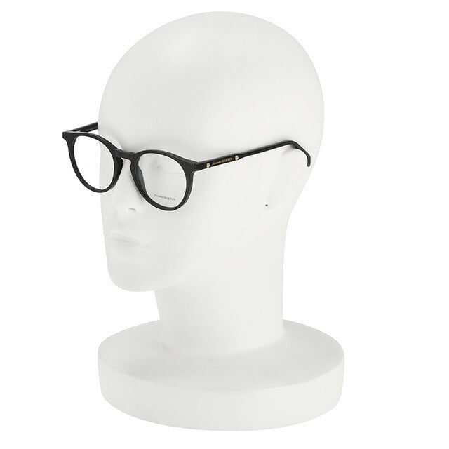 アレキサンダー・マックイーン 眼鏡 メンズ レディース ブランド Alexander McQueen AM0190O 001 INT OPT UNI ブラック AM0190O-001-INT-OPT-UNI