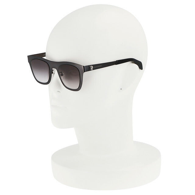 アレキサンダー・マックイーン サングラス メンズ レディース ブランド Alexander McQueen AM0280S 002 SMT SUN UNI ブラック AM0280S-002-SMT-SUN-UNI