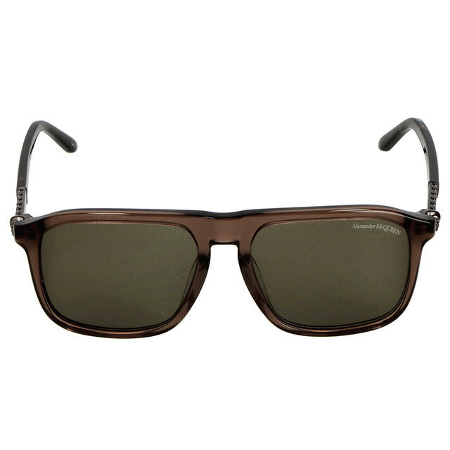 アレキサンダー・マックイーン サングラス メンズ ブランド Alexander McQueen AM0321S 003 INT SUN MEN ブラウン系 AM0321S-003-INT-SUN-MEN