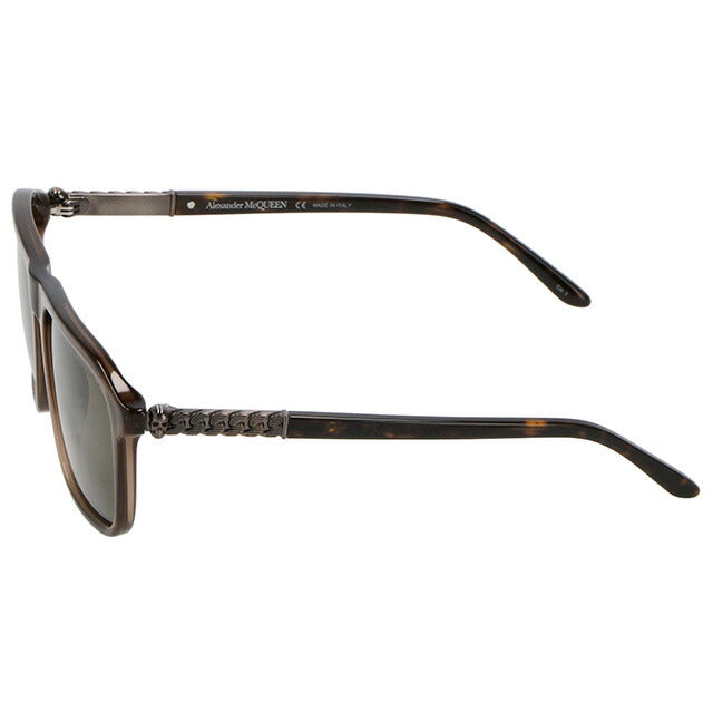 アレキサンダー・マックイーン サングラス メンズ ブランド Alexander McQueen AM0321S 003 INT SUN MEN ブラウン系 AM0321S-003-INT-SUN-MEN
