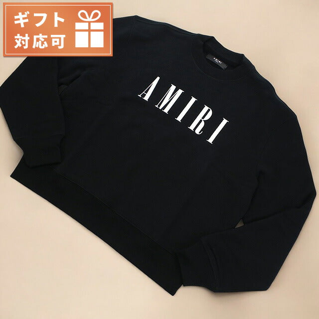 スウェット レディース ブランド AMIRI USA PS22WJC003 BLACK ブラック