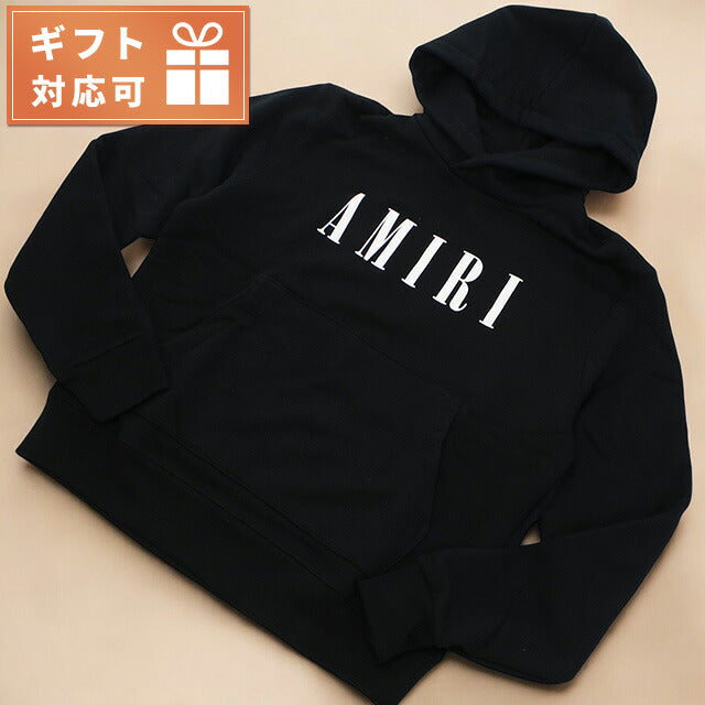 すぐにお届け♪ AMIRI ロゴ入り フーディ ☆関税・送料込み【AMIRI】アミリ ロゴ フーディ パーカー