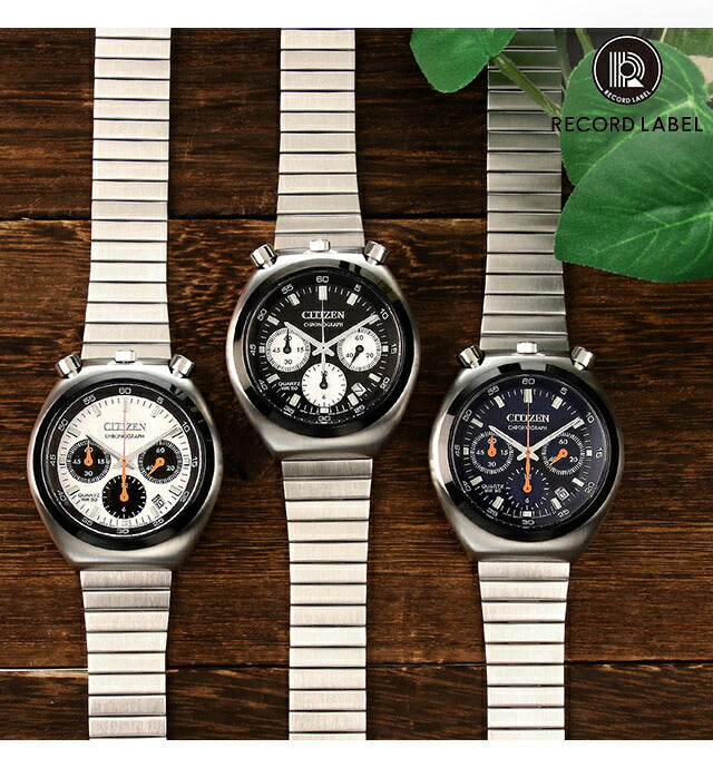 Citizen Collection Record Label Horn Chrono Watch Brand Men&
