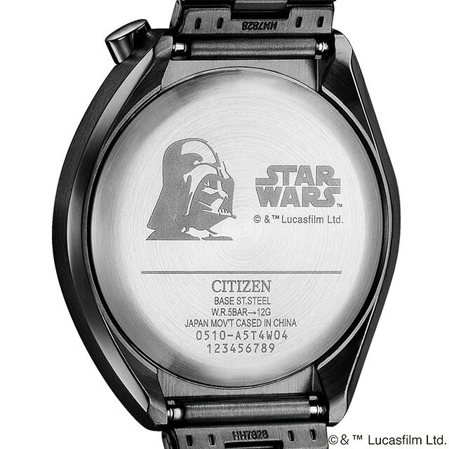 公民收集唱片标签霍恩·卡尔(Horn Chrono)星球大战达斯·维德(Darth Vader)有限型模型观看品牌AN3669-52E公民男士AN3669-52E
