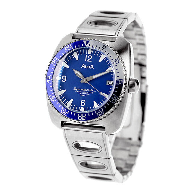 アルスタ 時計 ノートスカフ ジャパンブルーエディション 日本限定モデル 自動巻き 機械式 メンズ 腕時計 ブランド ANSA1970-JP ALSTA ANSA1970-JP