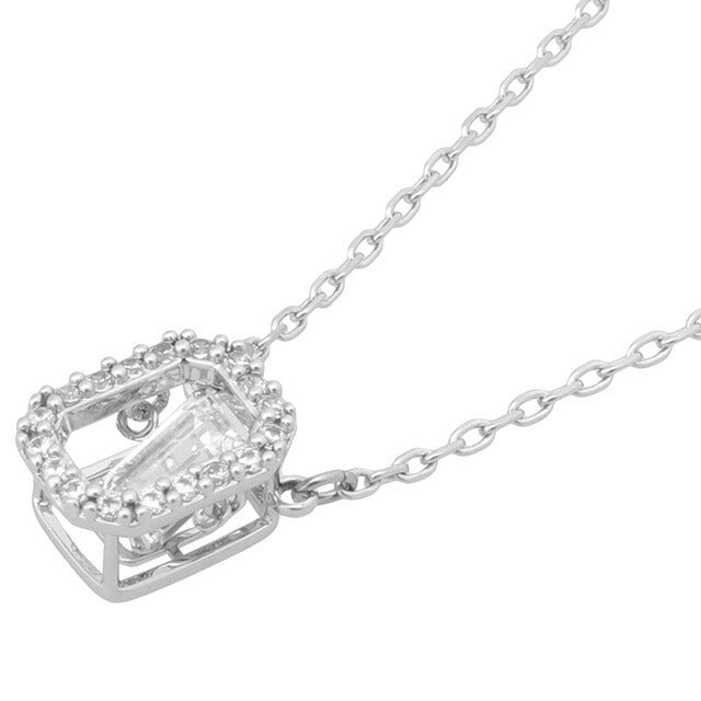 スワロフスキー SWAROVSKI 5599177 ミレニア オクタゴンカット クリスタル パヴェ ネックレス ペンダント シルバー レディース アクセサリー ANSW00578L