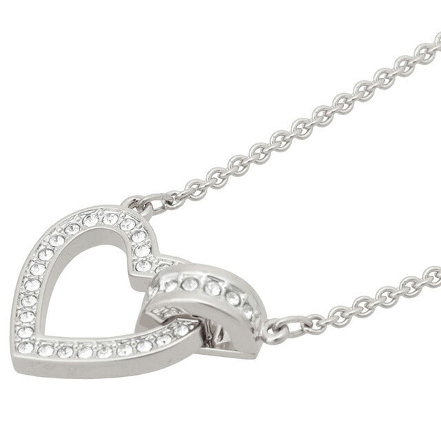 スワロフスキー SWAROVSKI 5636444 ラブリー クリスタル パヴェ ハート サークル インターロッキング ネックレス レディース アクセサリー ANSW00583L